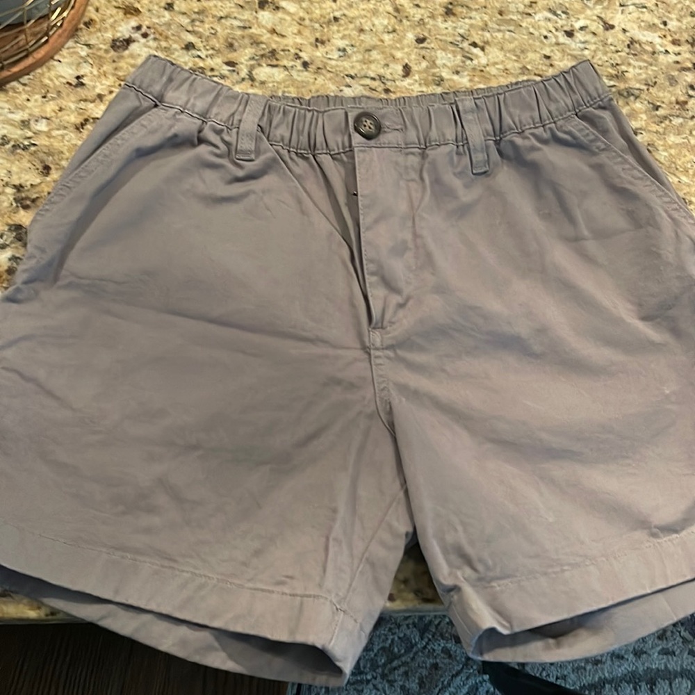 Never worn Chubbies men’s small 5 inch gray shorts